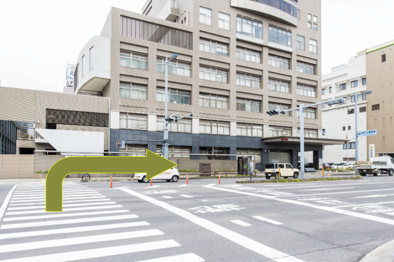 JR「高松駅」から徒歩でご来院の方へ
